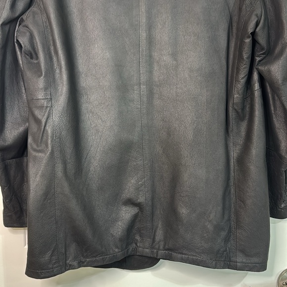 Remy Lamb Leather Blazer Men Size 42 - Picture 6 of 13